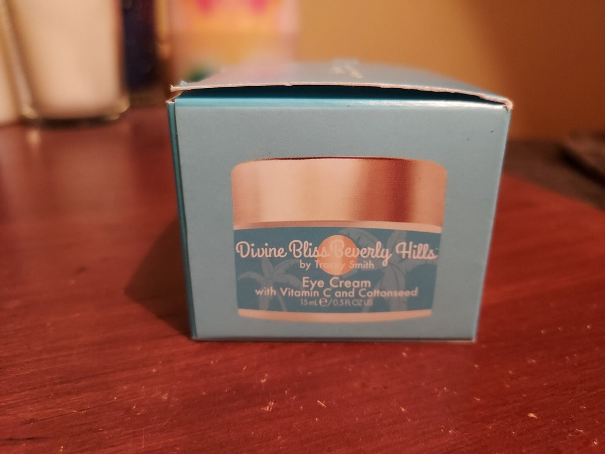 Divine Bliss Vitamin C and Cottonseed Eye Cream - 0.5 fl oz