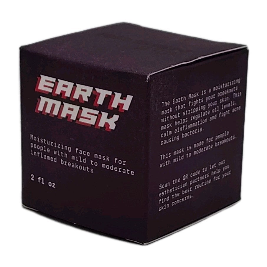 Earth Mask for Inflamed Acne - Moisturizing Facial