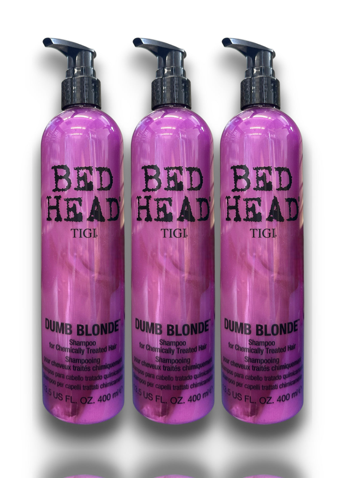 Dumb Blonde Shampoo for Chemically Treated Hair - 13.5 oz Pack of 3
