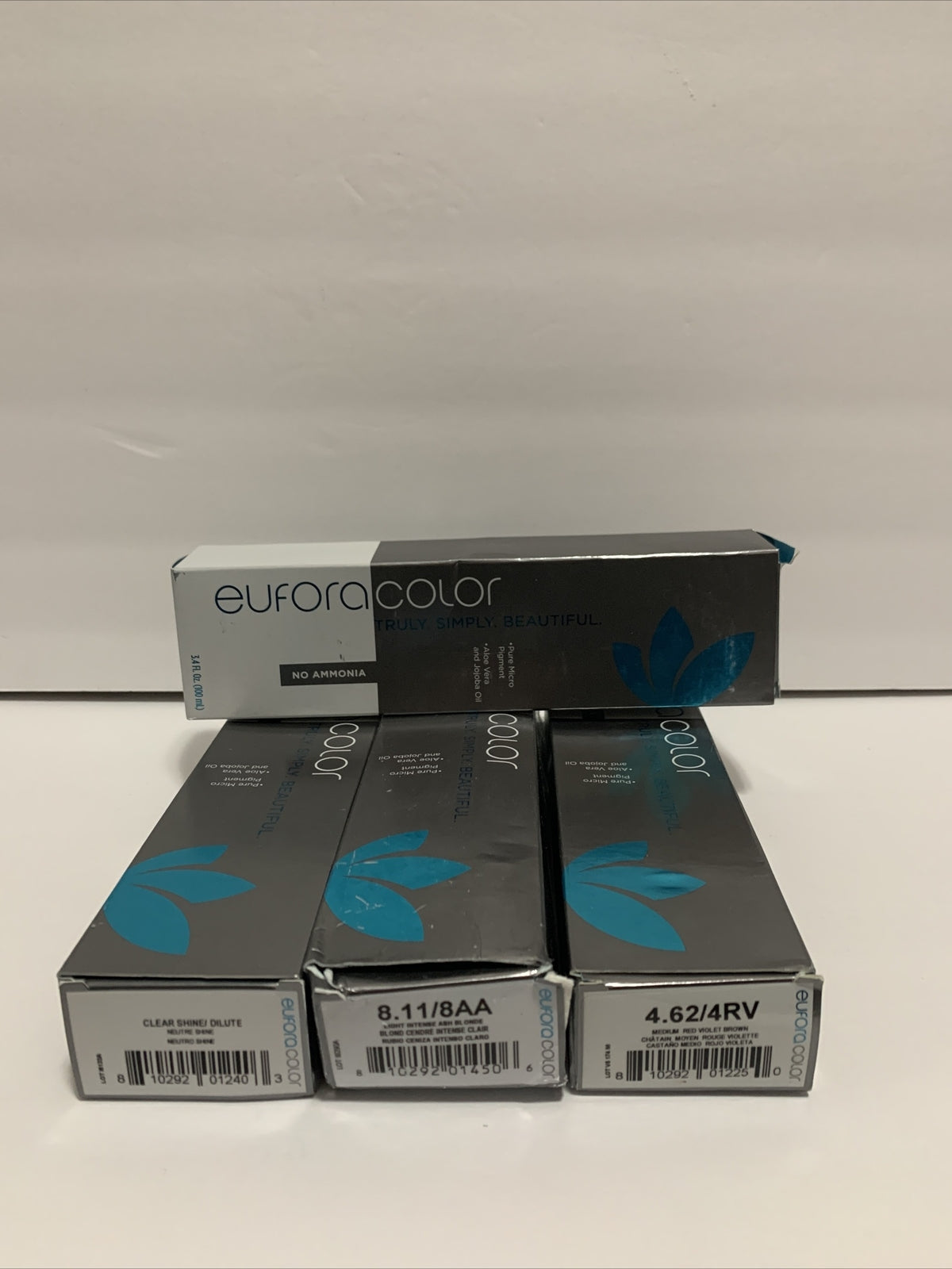 Eufora NO AMMONIA Professional Permanent Hair Color 3.4oz