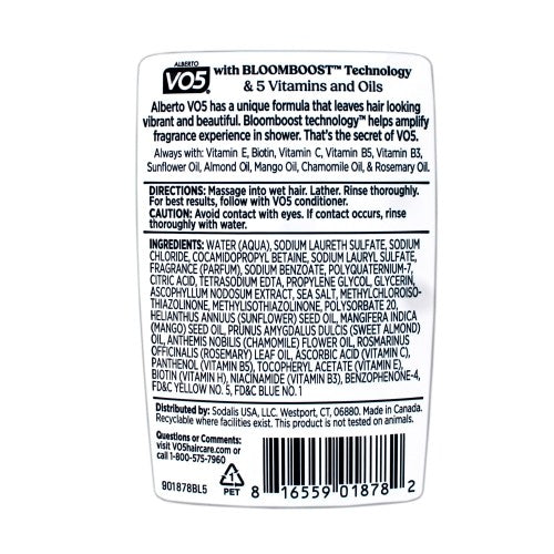 Herbal Escapes Ocean Refresh Moisturizing Shampoo - 12.5 oz