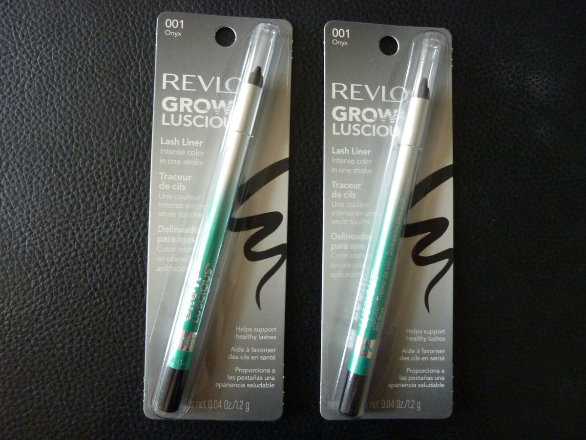 Eyeliner Pencil for Eye Definition - Black, Long-Lasting, Revlon Grow Luscious Lash Liner