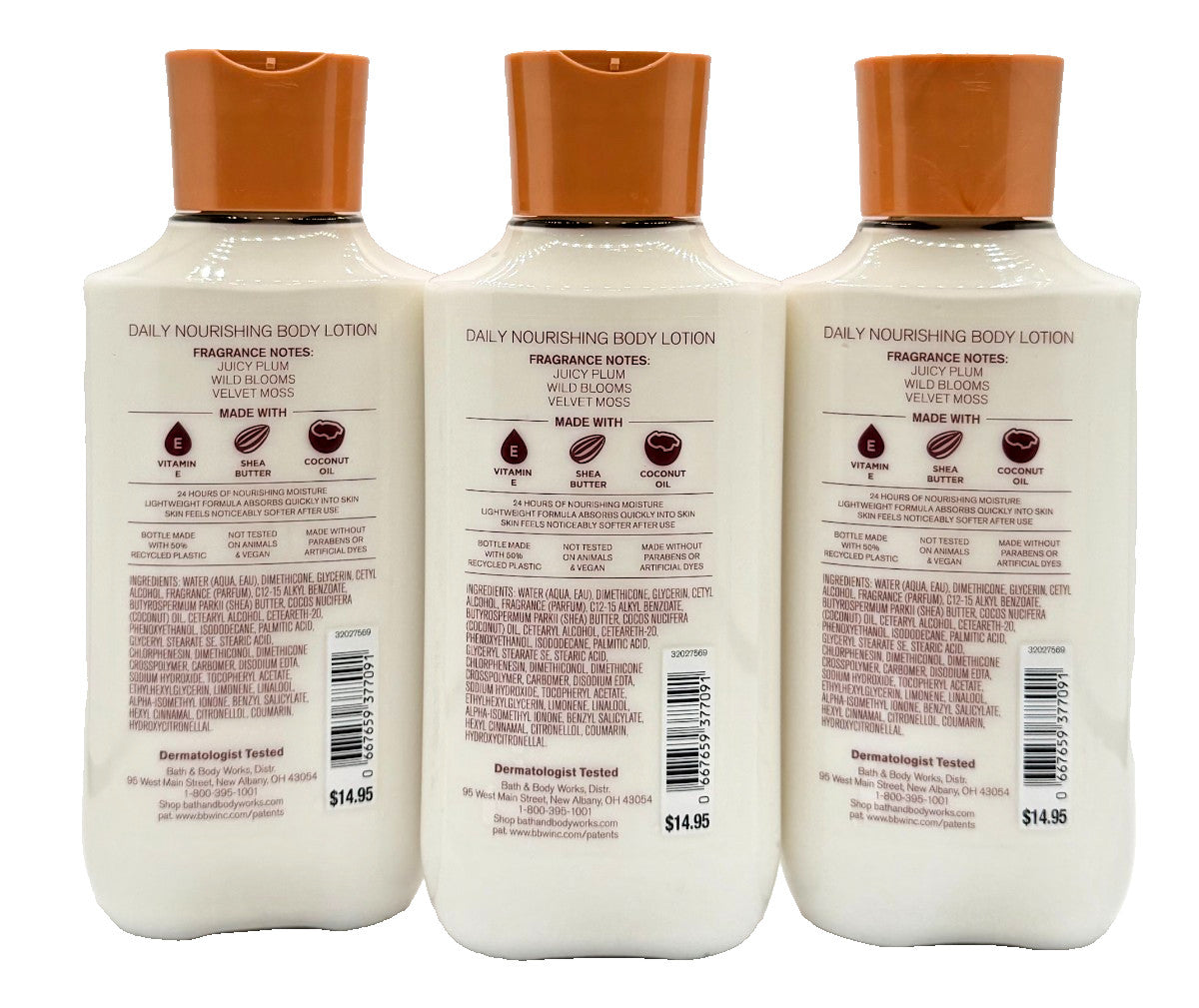 Fall In Bloom Body Lotion, 8 oz - Set of 3