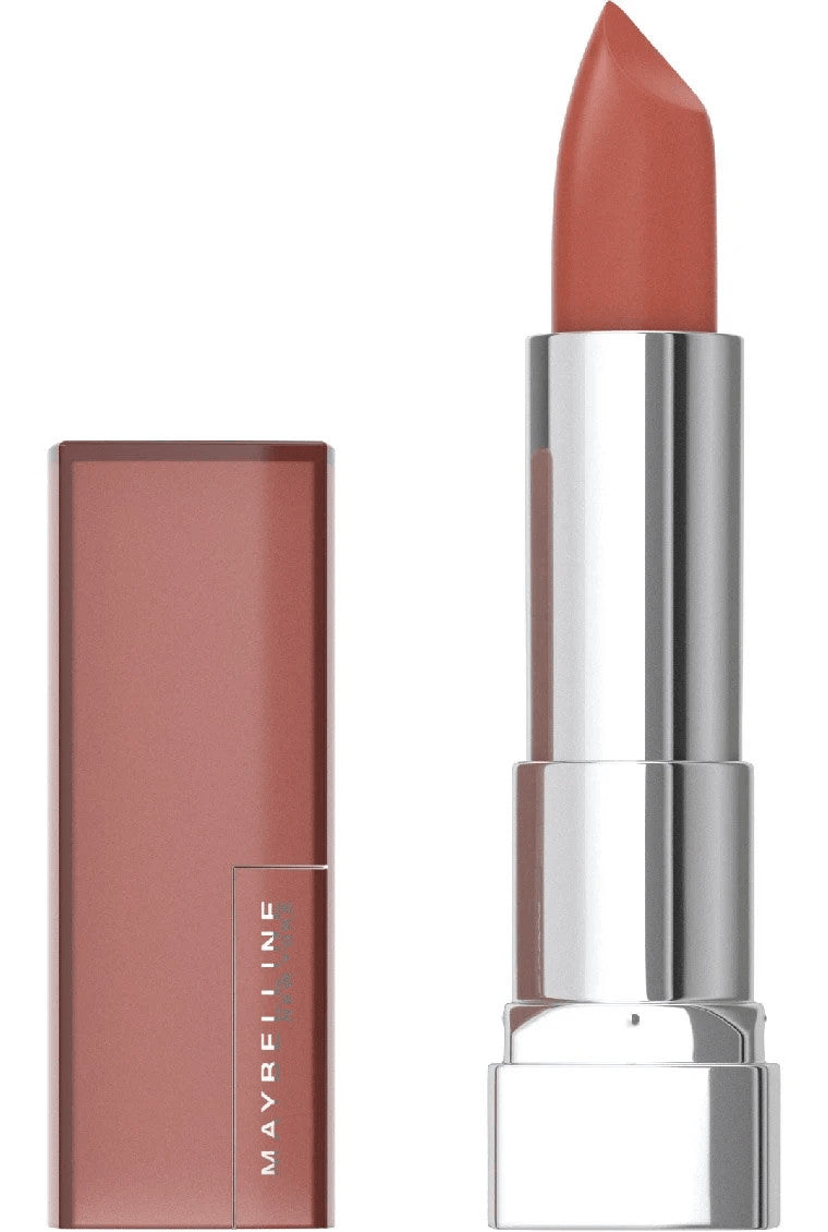3 Pack Nude Lipstick Set - Matte Lip Color 0.15 oz Each - Maybelline