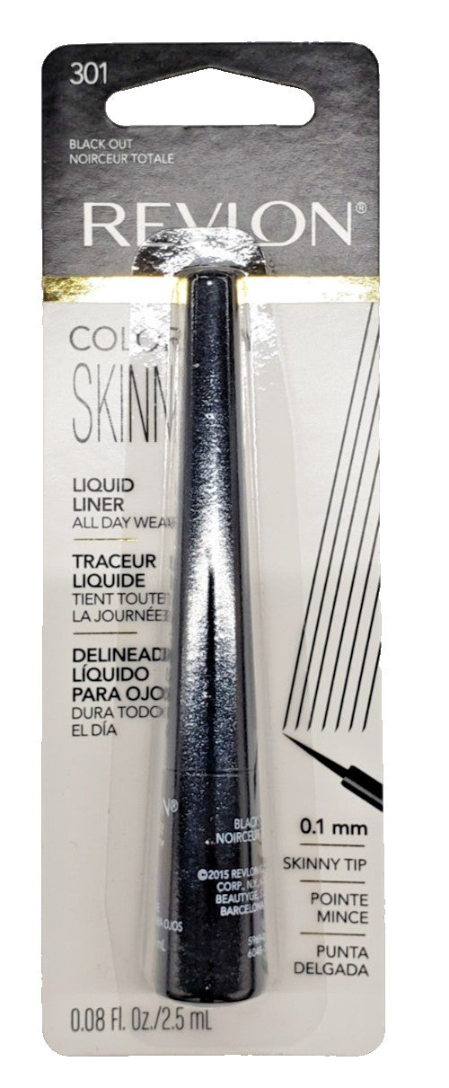 Revlon ColorStay Skinny Liquid Eyeliner - 301 Blackout