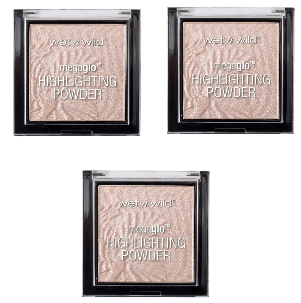 Set of 3 Wet n Wild MegaGlo Highlighting Powders - Multiple Shades