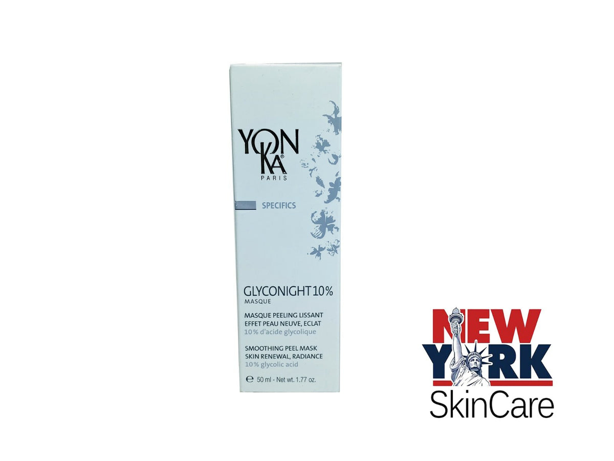 Yonka Glyconight 10% Smoothing Peel Mask for Skin Renewal & Radiance 50ml