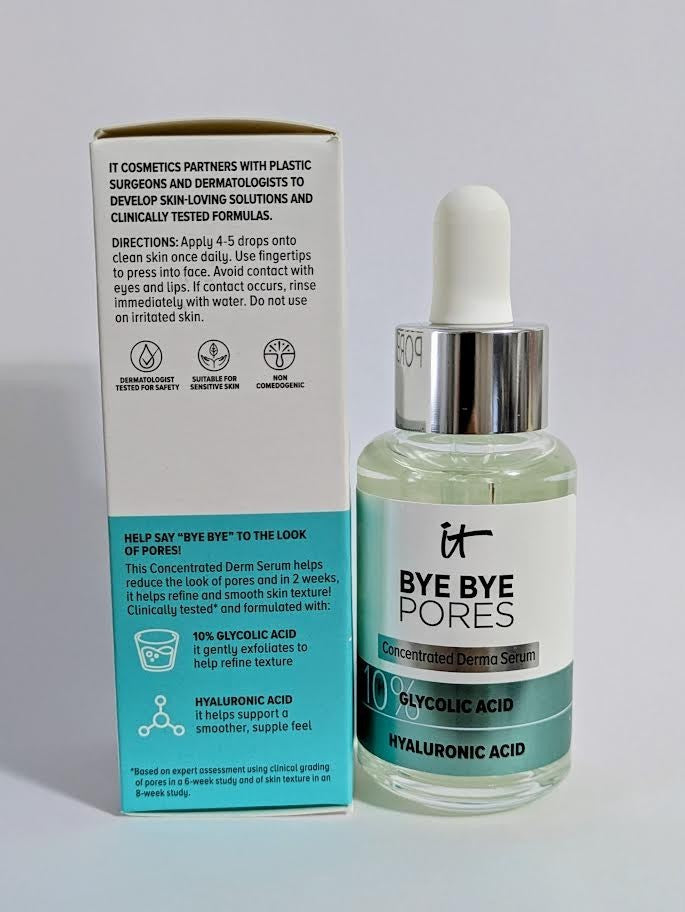 Glycolic Acid Face Serum for Pore Refinement and Brightening - 1oz