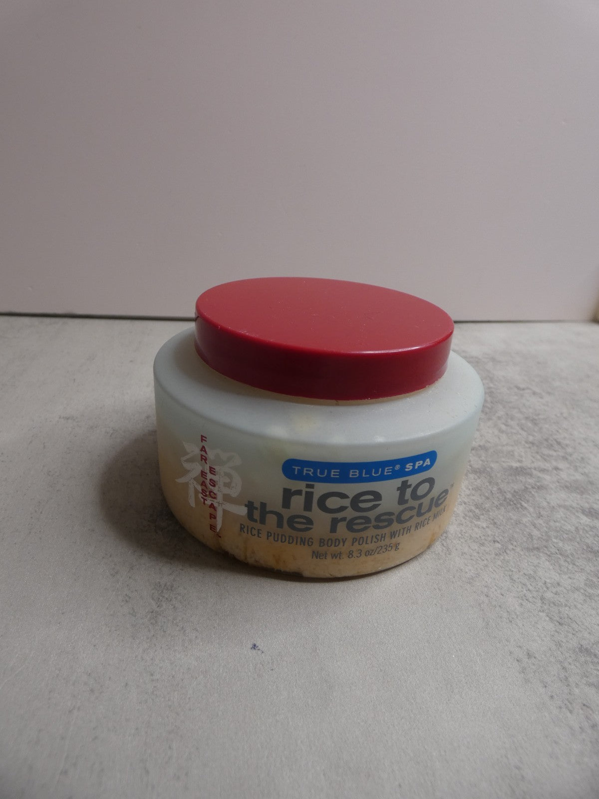 True Blue Spa Far East Escape Rice to the Rescue Pudding Body Polish