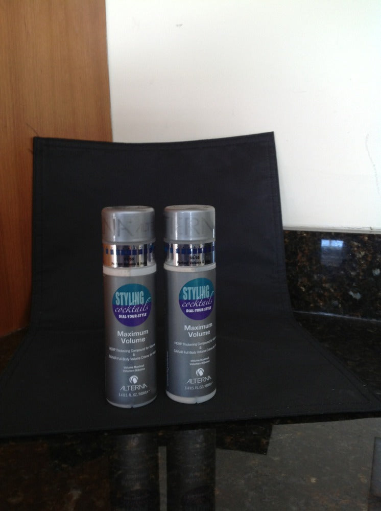 Set of 2 Hair Styling Cocktails for Volume & Thickening - Hemp Formula