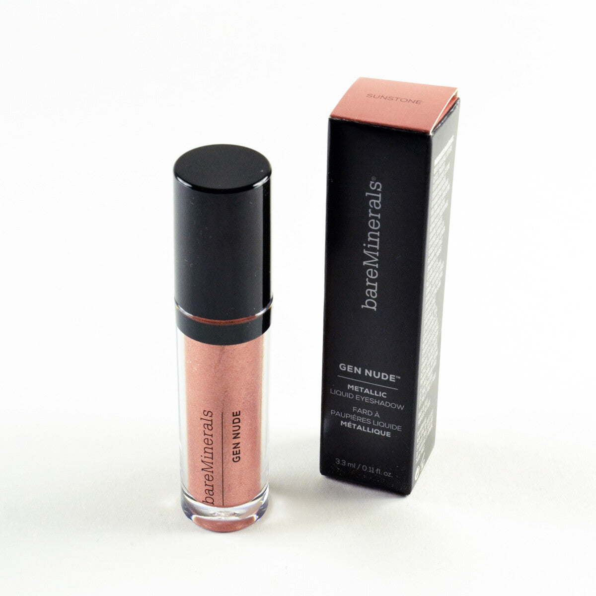 Liquid Eyeshadow Sunstone Metallic 3.3mL - Nude Glam Makeup