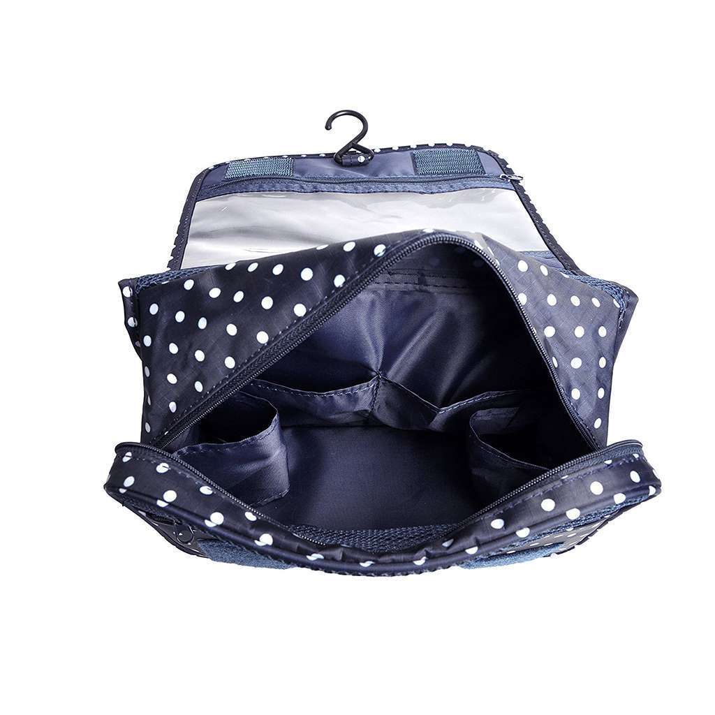 Waterproof Travel Cosmetic Organizer Bag Large Capacity Toiletry Case