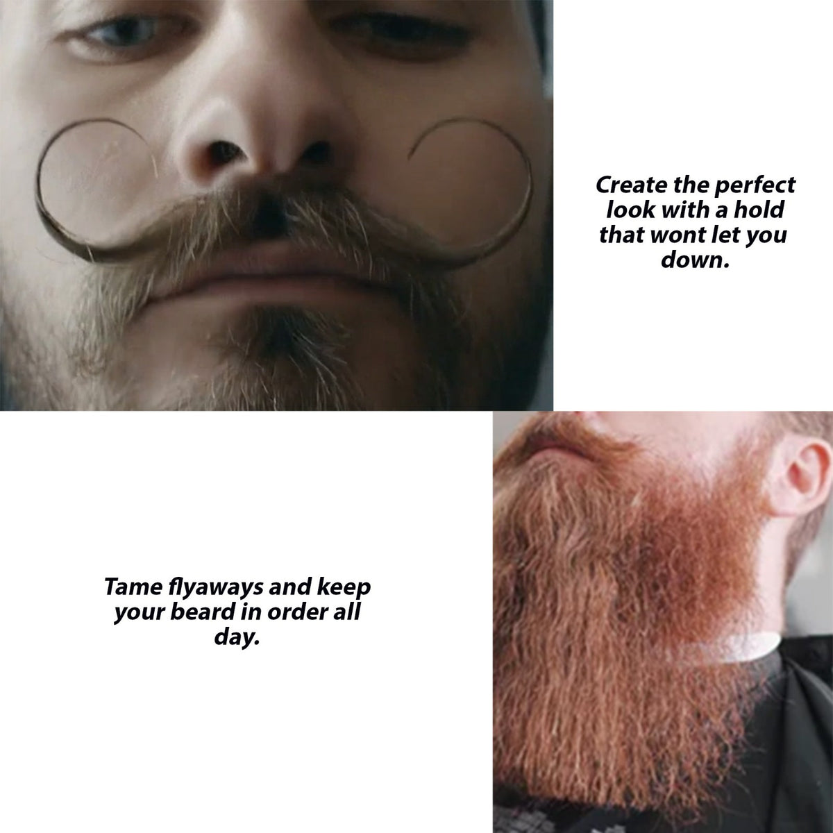 Hand Crafted Beard & Mustache Wax 6 Pack - Multiple Scents for Styling & Nourishment