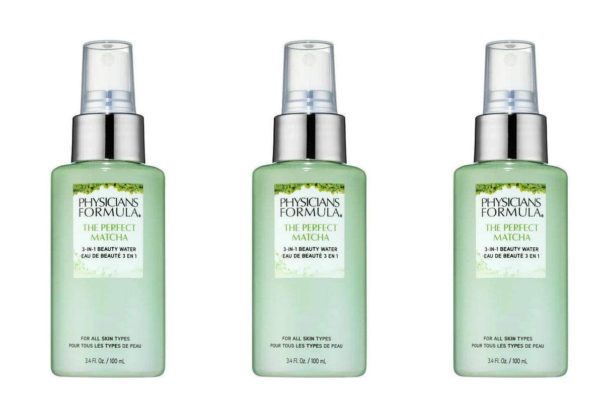 Physicians Formula Matcha 3-In-1 Beauty Water Set - 3 Pack, 3.4 fl oz Each