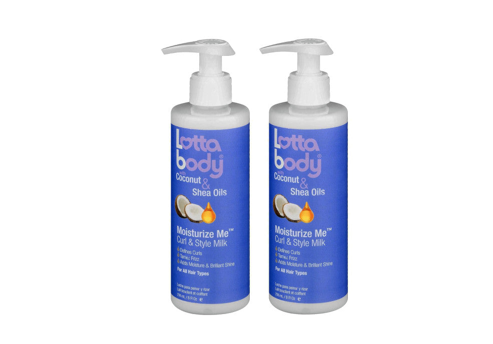 Moisturizing Curl & Style Milk with Coconut & Shea Oil - 8 Oz, 2 Pack