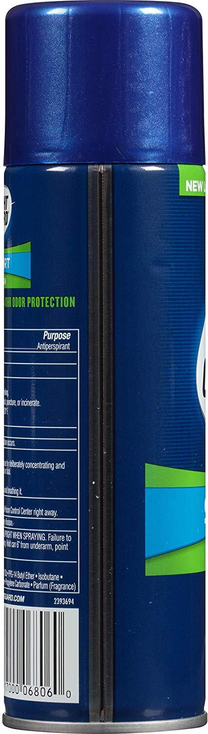 6 Pack Right Guard Sport Fresh Antiperspirant Aerosol 48-Hour Odor Protection