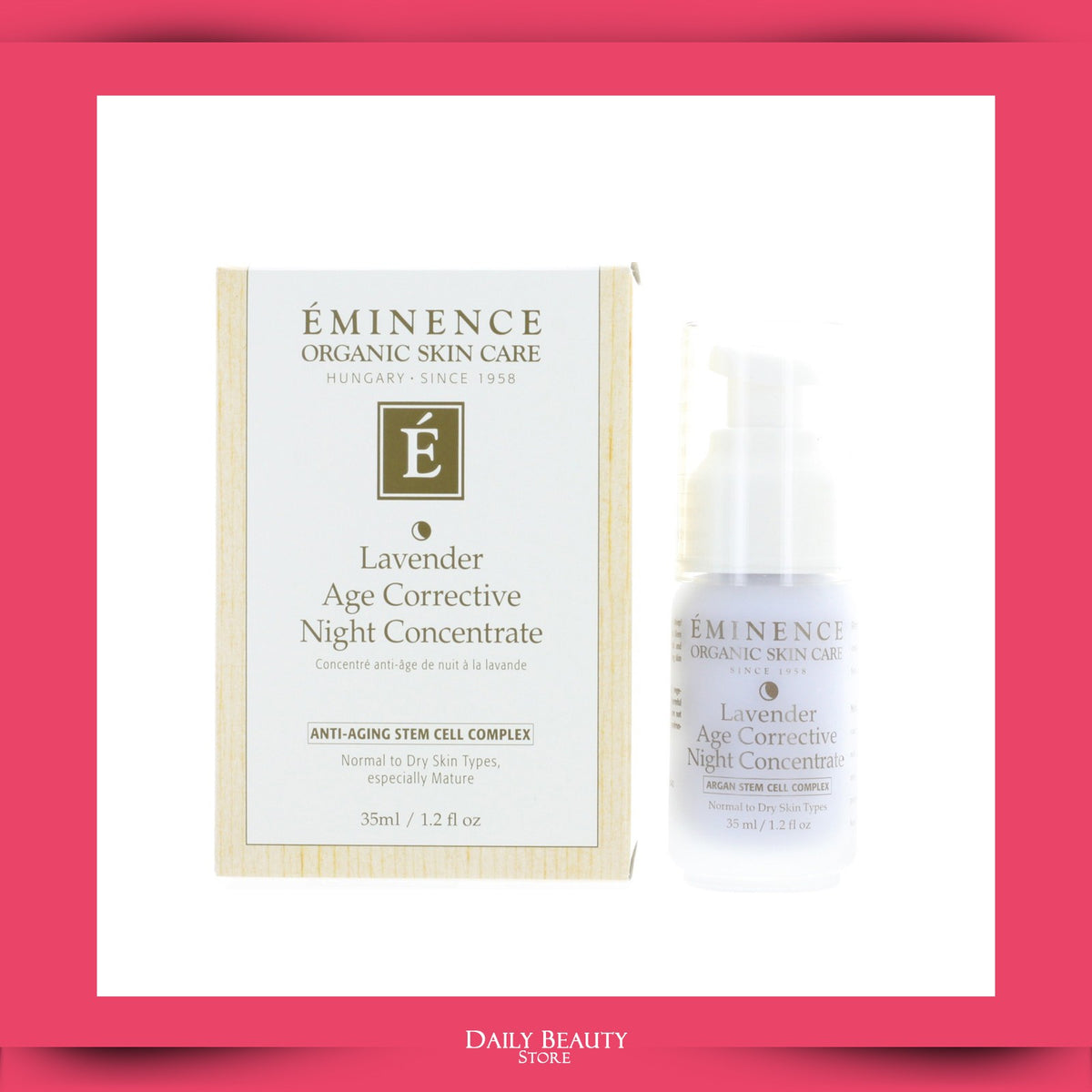 Lavender Age Corrective Night Concentrate - Anti-Aging Moisturizer for Normal to Dry Skin 1.2oz