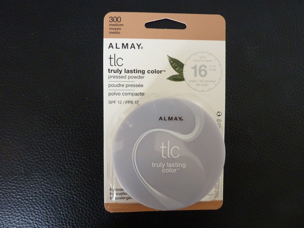 Almay Lasting Face Powder Medium Shade 300 - Sealed Compact
