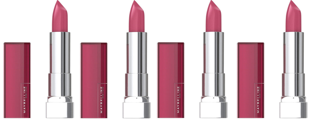 Cream Finish Lipstick Set - 4 Pack Pink Score 244 | Long-Lasting Color