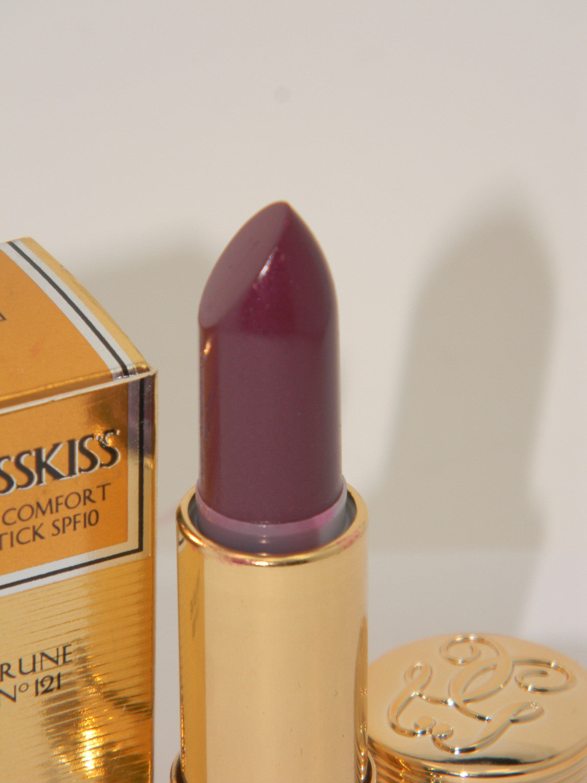 Guerlain KissKiss Lipstick Prune 121 - Hydrating Lip Color SPF10