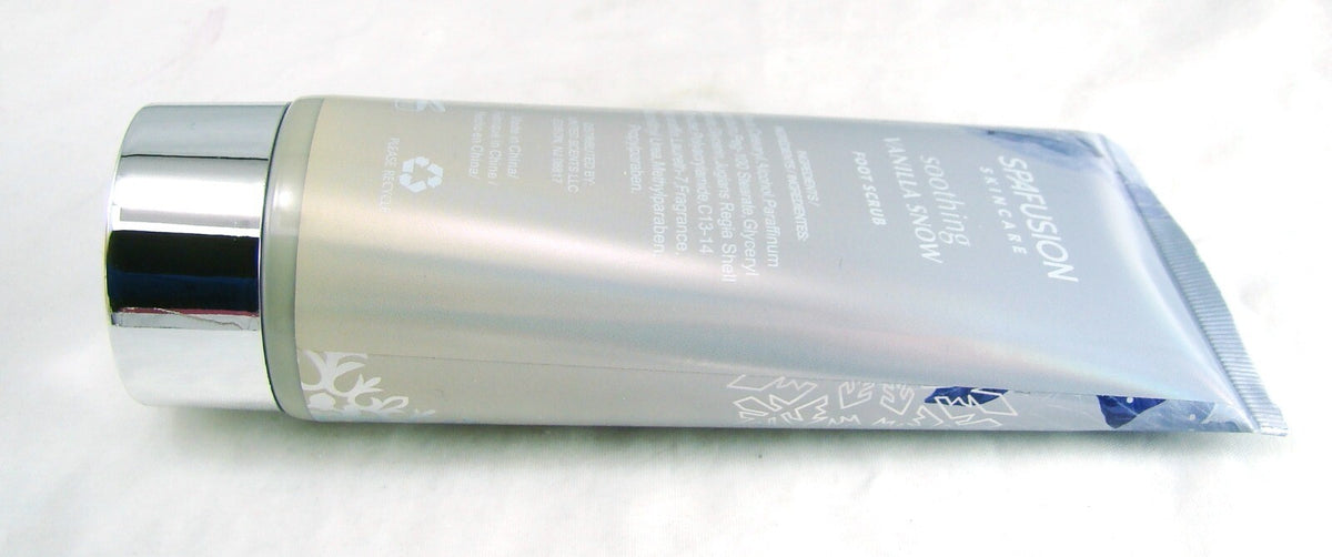 Spa Fusion VANILLA SNOW Foot Scrub 6 oz., 177 ml NEW NWOB
