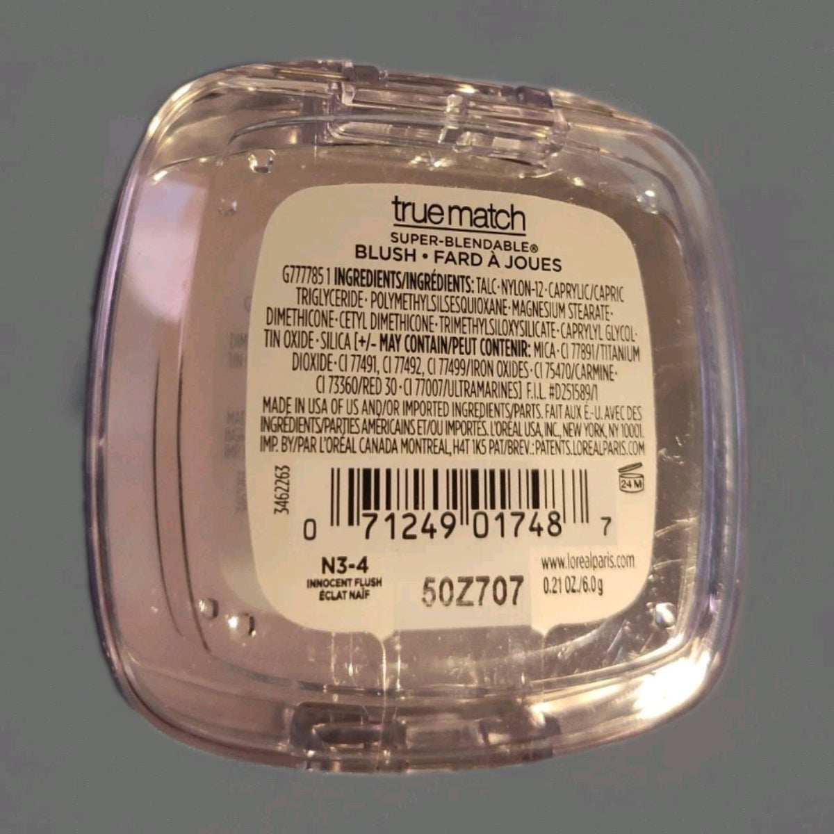 L'Oréal True Match Super Blendable Blush - Innocent Flush N3-4, 0.21 oz