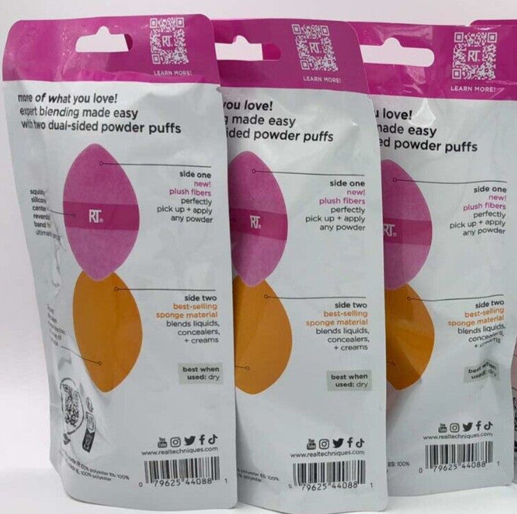 2-in-1 Makeup Puff Duo - Miracle Blending Sponges for Cosmetics
