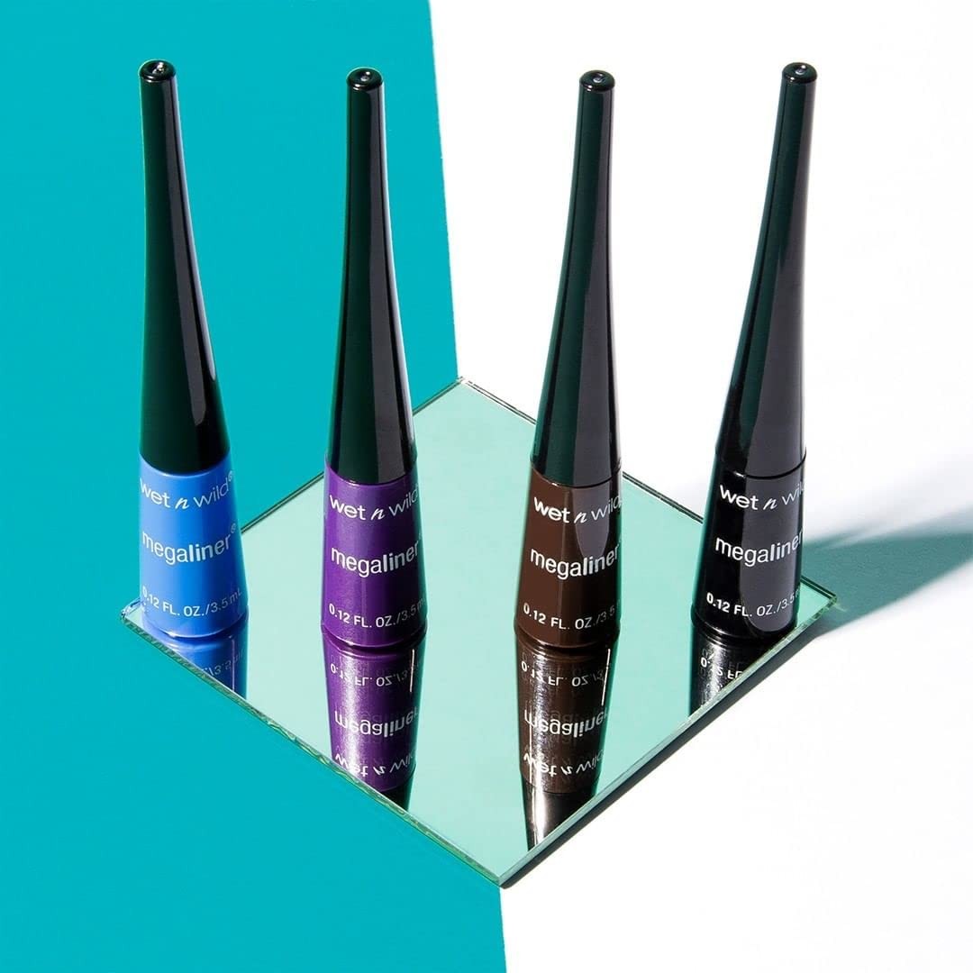 Electric Purple Liquid Eyeliner - Long-Lasting Waterproof Eye Makeup