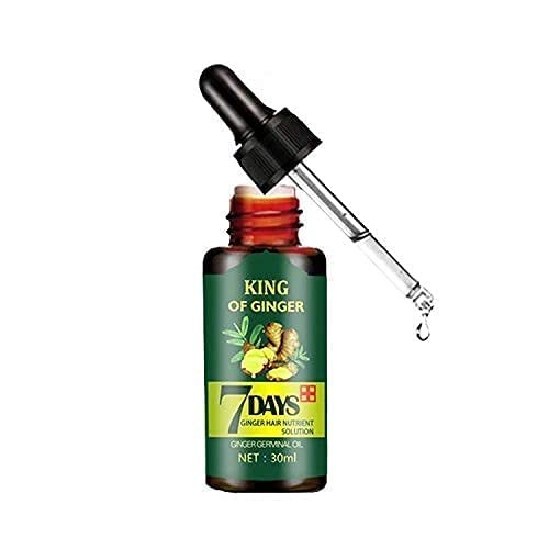 Hair Regrow 7 Day, Ginger Germinal Essential Oil 1 Fl Oz (Pack of 1),