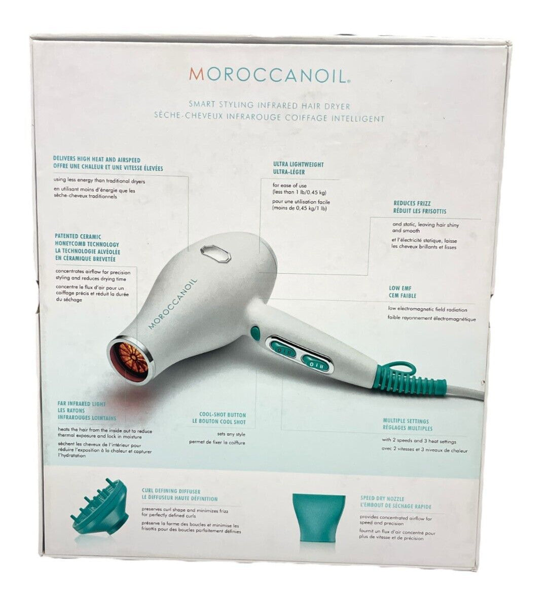 Infrared Hair Dryer with Smart Styling Technology - Moroccanoil