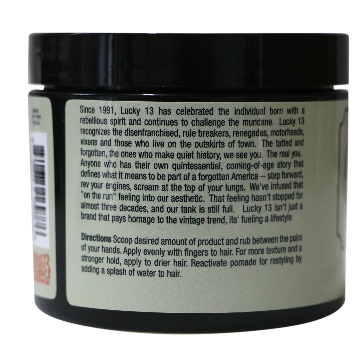 High Hold Matte Clay Pomade - 4oz Hair Styling Product with Iced Noir Scent