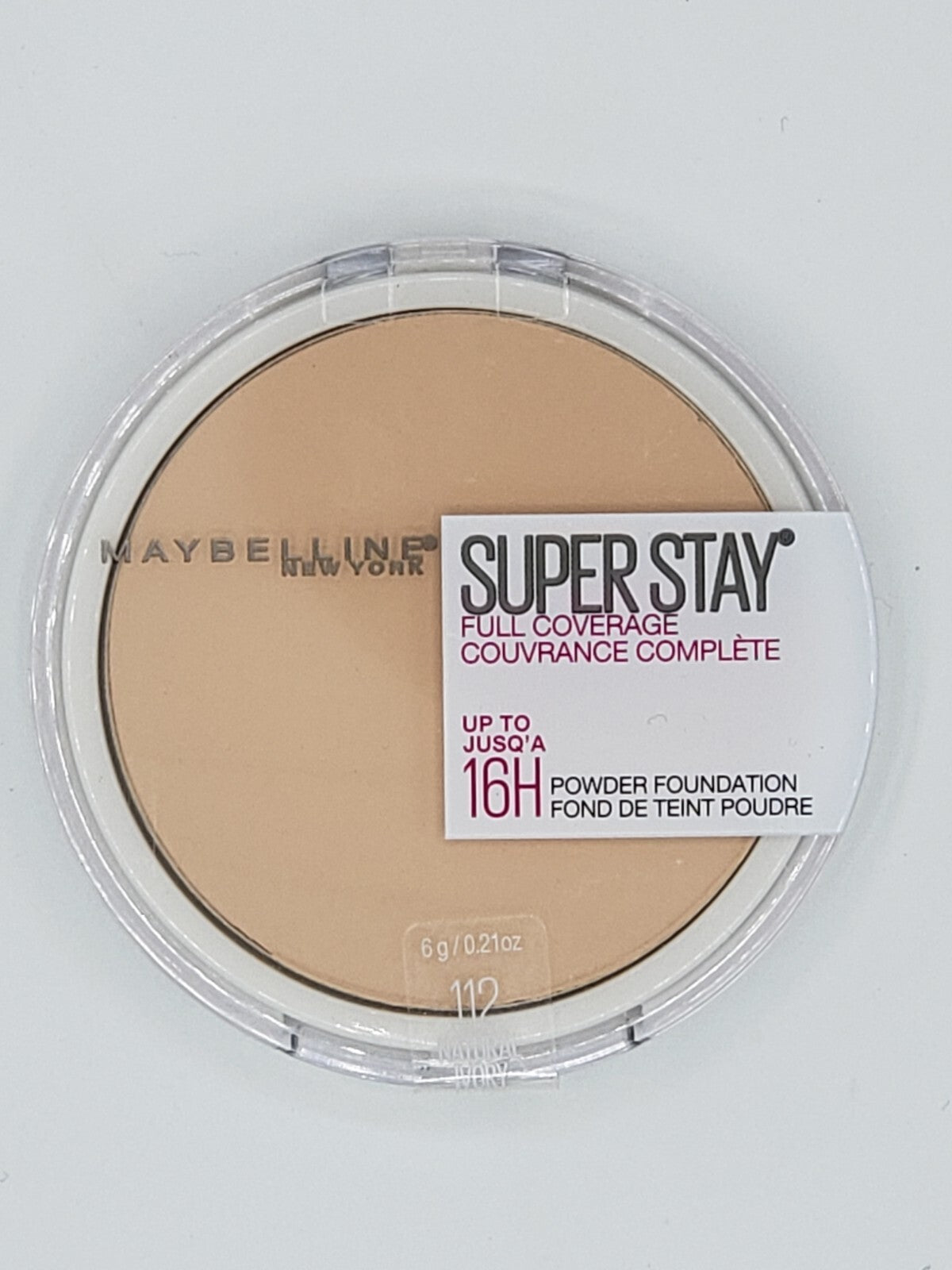 Maybelline Super Stay Full Coverage Powder Foundation 112 Natural Ivory