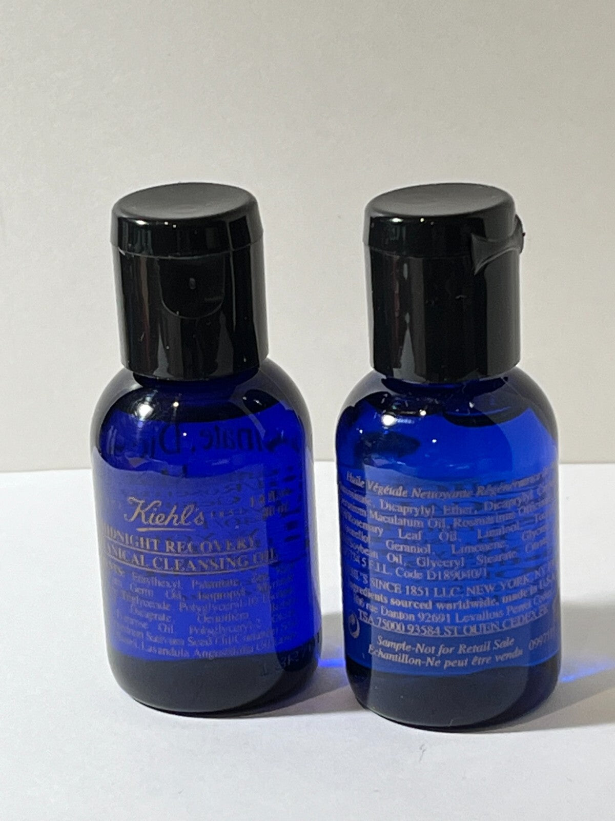 Kiehl's Midnight Recovery Botanical Cleansing Oil - All Skin Types - 1.4oz/40mL Each