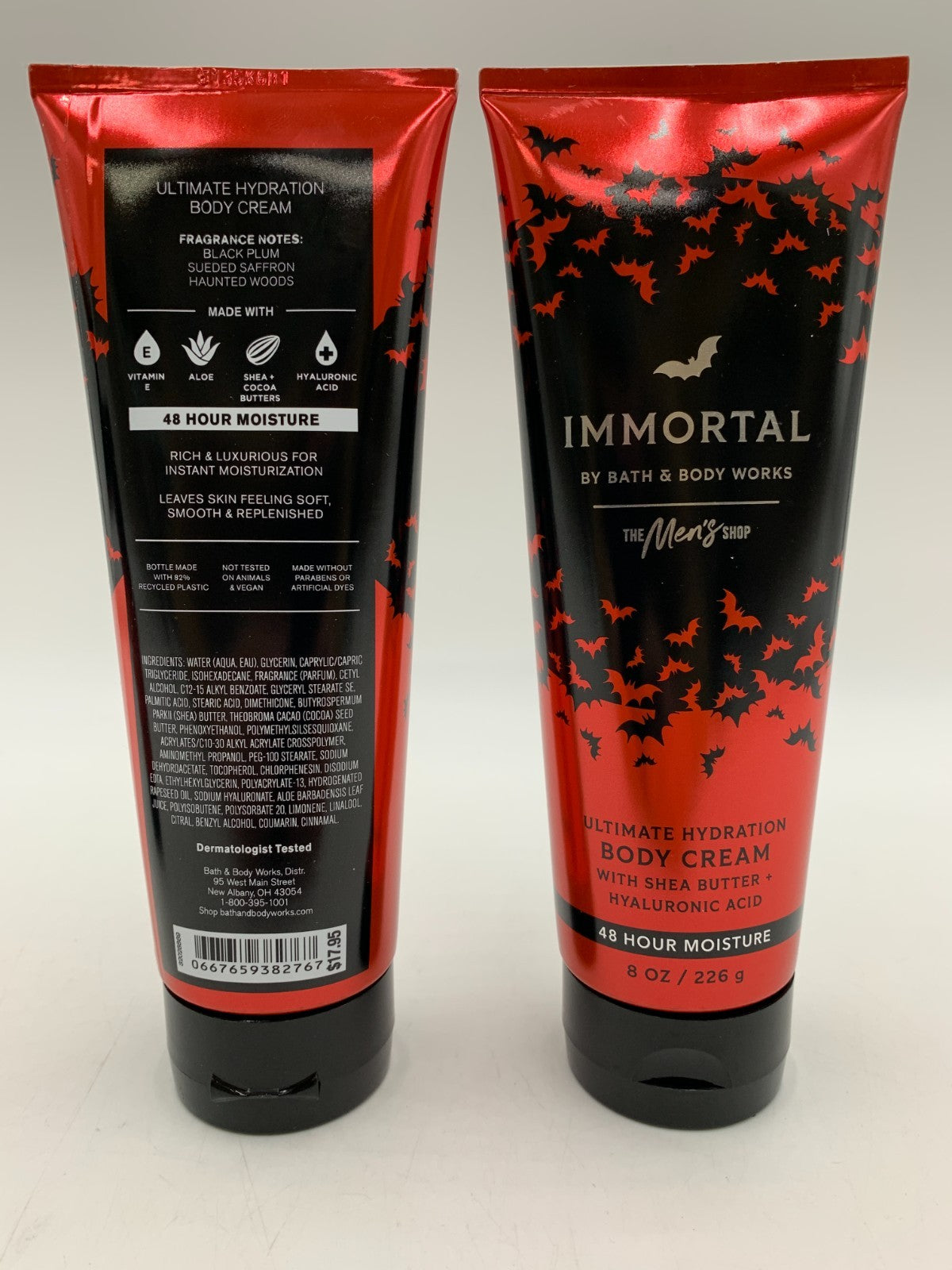 Men's Body Cream Duo - Immortal Hydration 16 oz