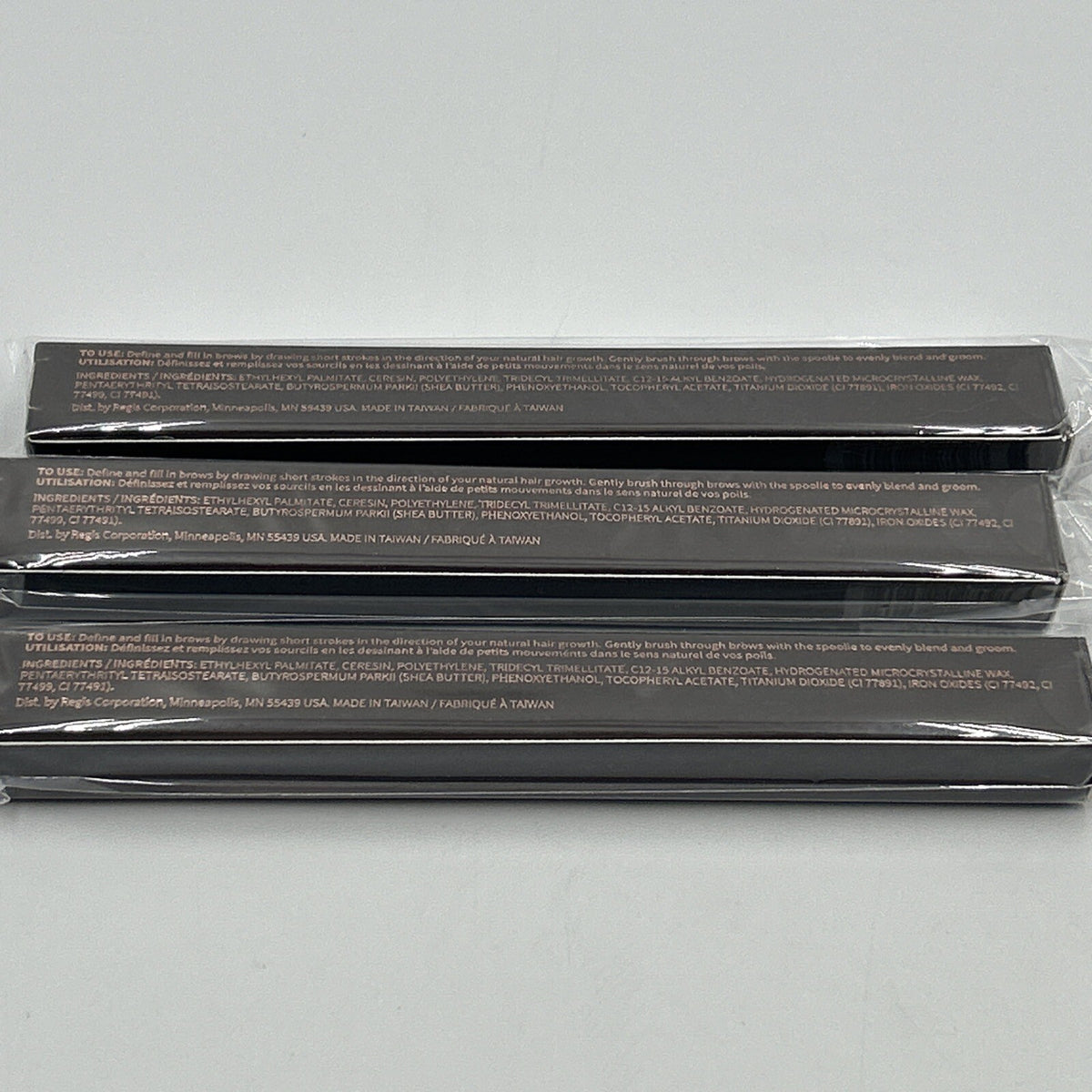 Design Define Brow Definer Pencils – Medium Brown, 3-Pack