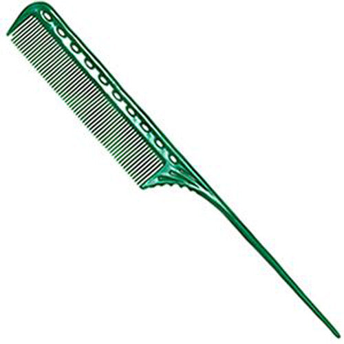 Professional Hair Winding Tail Comb - Green YS-101 for Hairstylists