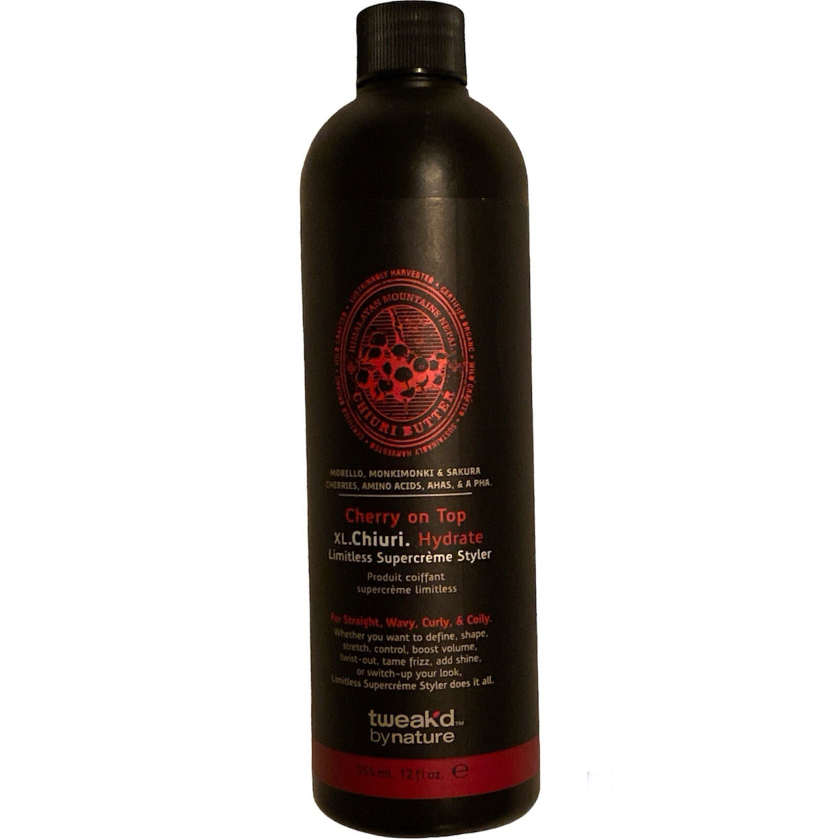 Tweak'd Chiuri Hydrate Limitless Supercreme Styler Cherry 12oz - Sealed with Pump