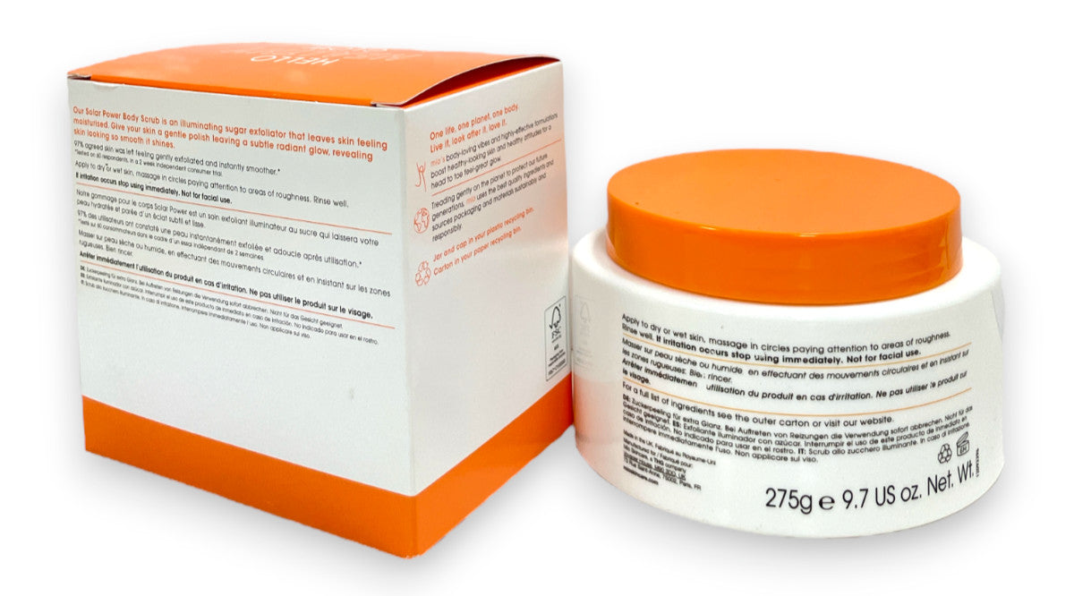 Body Scrub Illuminating Sugar Scrub 275ml - Brightening & Exfoliating