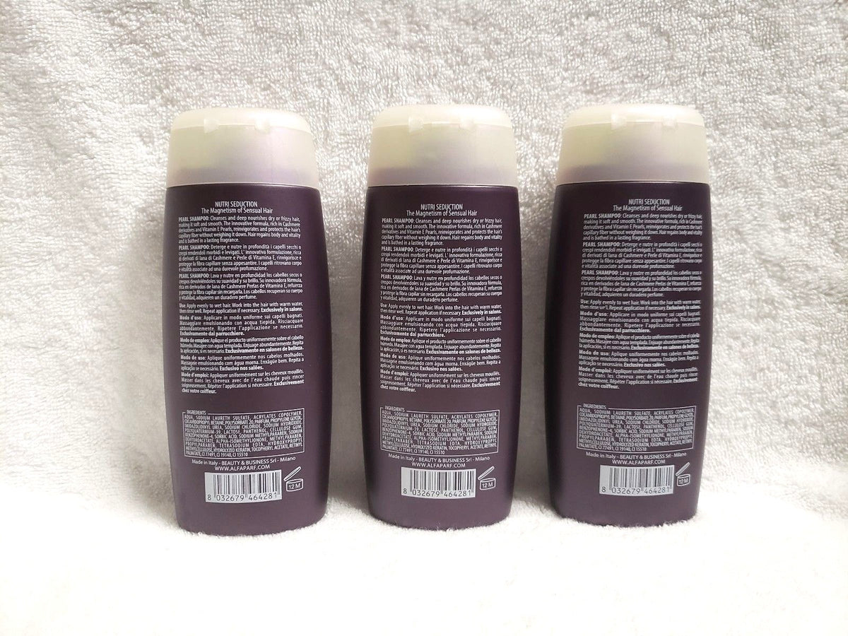 Deep Nourishing Pearl Shampoo for Dry & Frizzy Hair - 8.45 fl oz, Pack of 3