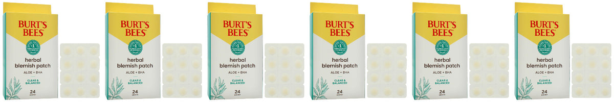 Herbal Blemish Patches - Burt's Bees Clear & Balanced 144 Pack