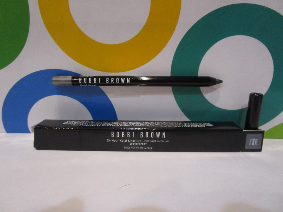 Waterproof Kajal Eyeliner - 24 Hour Long-Lasting Eye Makeup - Cool Steel Satin 0.4 oz