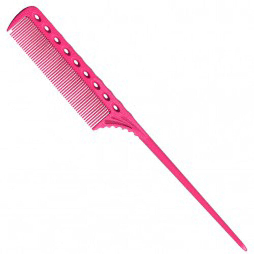 Pink Winding Tail Grip Comb for Hair Styling and Detailing