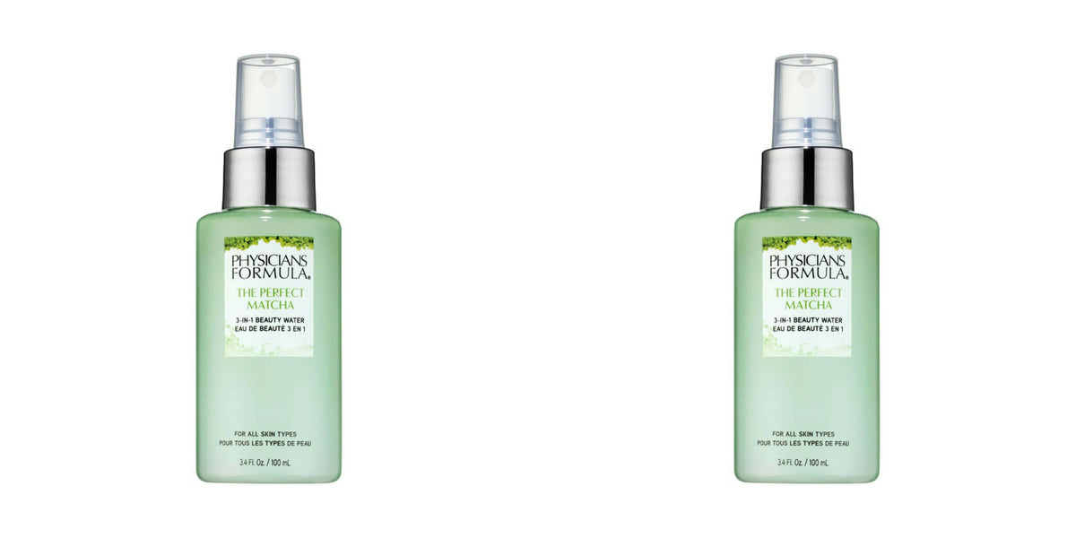 Physicians Formula Matcha Beauty Water 2 Pack - 3.4oz Face Spray & Toner Set