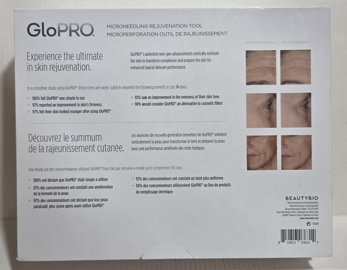 Microneedling Skin Regeneration Tool with LED Red Light - Leopard Pink