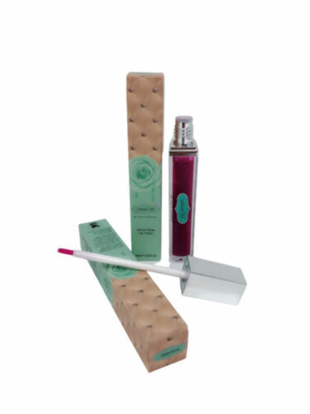Velvet Rose Lip Gloss - Hydrating, Non-Sticky Shine, 0.35 oz