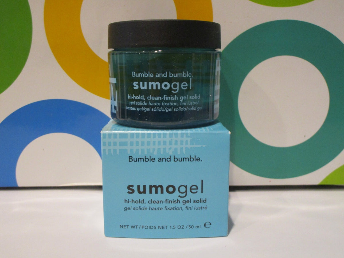 High Hold Hair Gel - Sumo Gel Clean Finish 1.5 oz - Strong Styling
