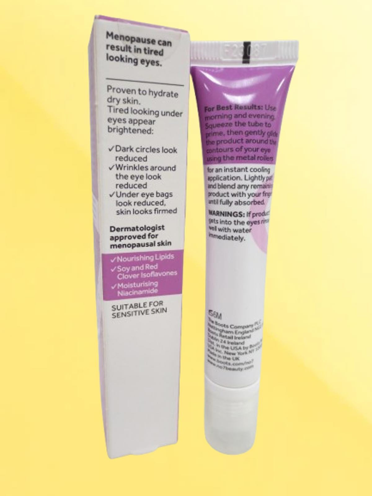 Menopause Eye Firming & Brightening Concentrate - 3 Pack, 0.5 oz Each