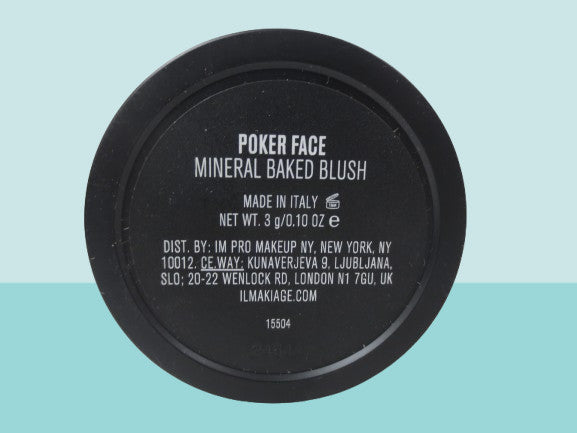 Mineral Baked Blush Compact - Poker Face 0.10 oz Face Makeup