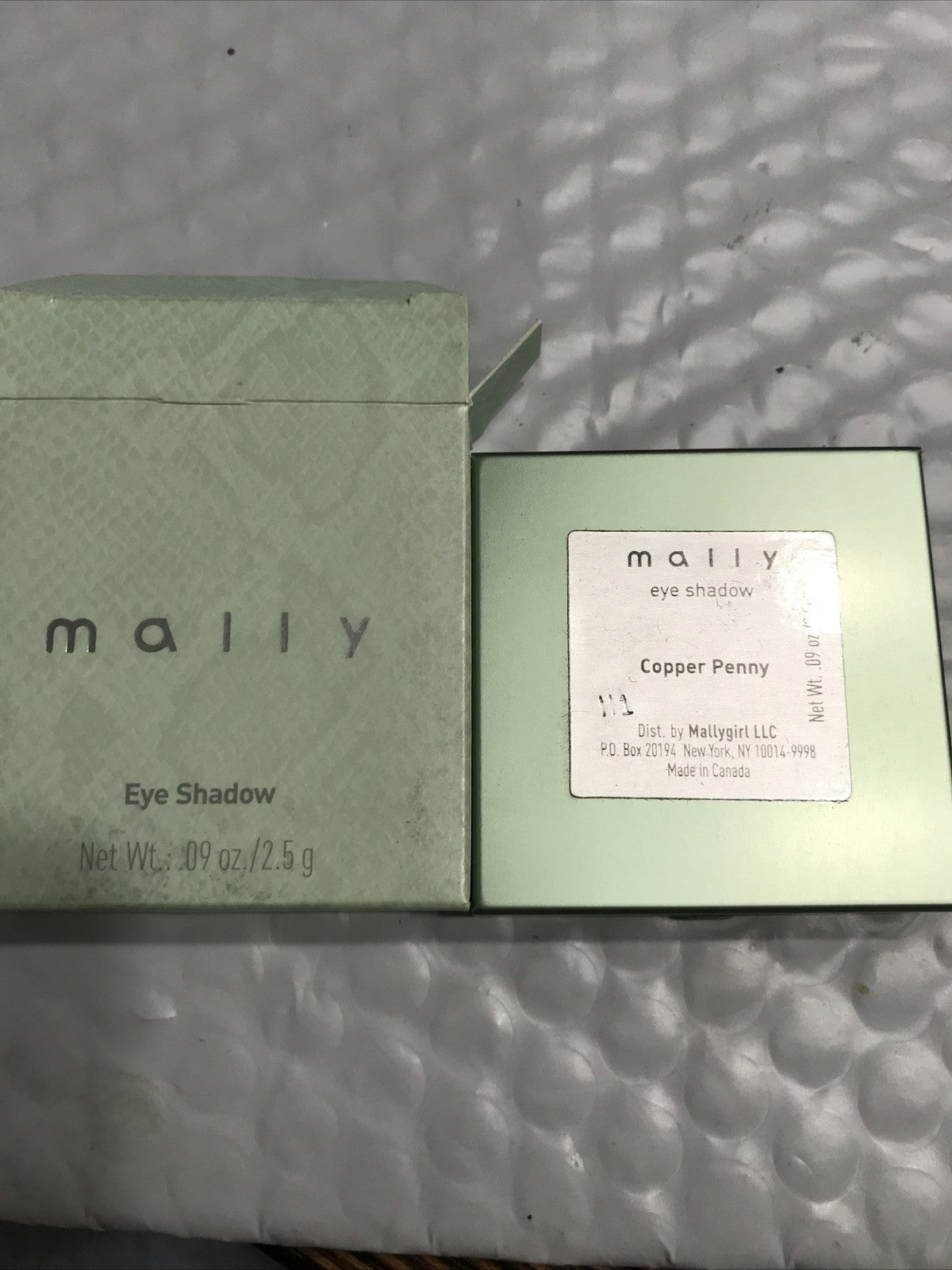 Copper Penny Eye Shadow Compact with Mirror - Unsealed, New