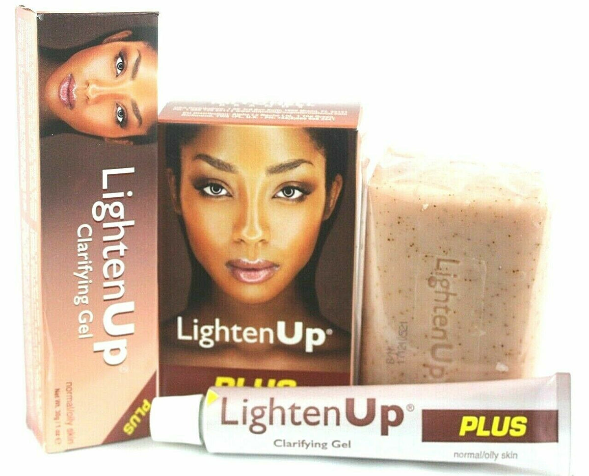 Clarifying Gel for Normal/Oil Skin - Lighten Up Plus 30g with Free Soap